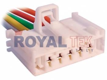FICHA DE CONEXION ROYALTEK FICHA DE CONEXION ROYALTEK 5 VIAS BOMBA DE COMBUSTIBLE MAGNETI MARELLI GUIA IZQUIERDA - VENTA EN PAQUETES DE 5 UNIDADES ---